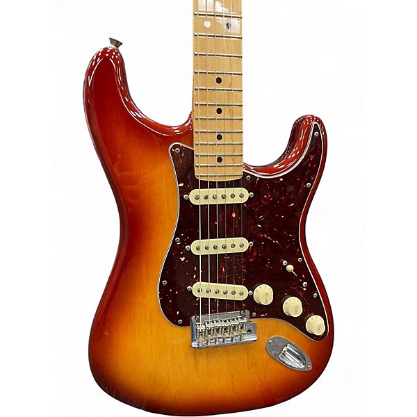 Used Fender American Standard Stratocaster Sienna Sunburst Solid Body Electric Guitar