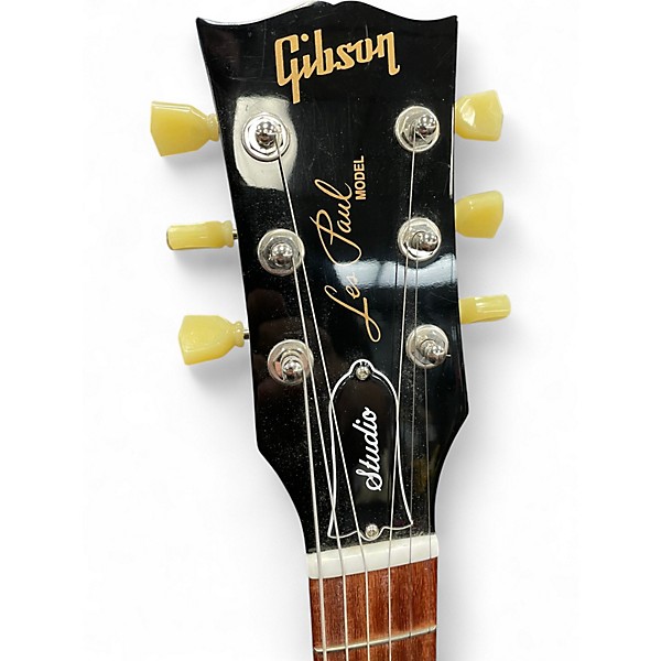 Used Gibson Les Paul Studio Ebony Solid Body Electric Guitar