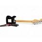 Used Starcaster by Fender Stratocaster Black Solid Body Electric Guitar