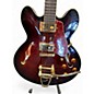 Used Douglas WNO650 Sunburst Hollow Body Electric Guitar