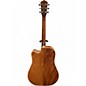 Used Washburn HD10SCE-0 Natural Acoustic Guitar