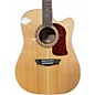 Used Washburn HD10SCE-0 Natural Acoustic Guitar