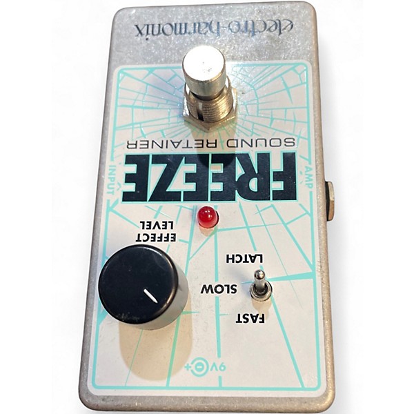 Used Electro-Harmonix Freeze Sound Retainer Compression Effect Pedal