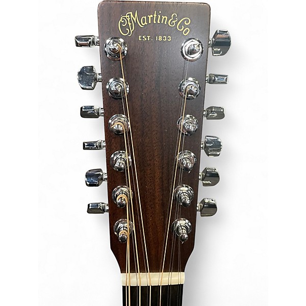 Used Martin Grand J-16 Natural 12 String Acoustic Electric Guitar