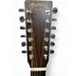 Used Martin Grand J-16 Natural 12 String Acoustic Electric Guitar