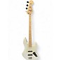 Used Squier Affinity Jazz Bass White Electric Bass Guitar thumbnail
