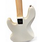 Used Squier Affinity Jazz Bass White Electric Bass Guitar
