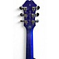 Used 2020 Epiphone Tommy Thayer Les Paul Standard Electric Blue Silver Sparkle Solid Body Electric Guitar