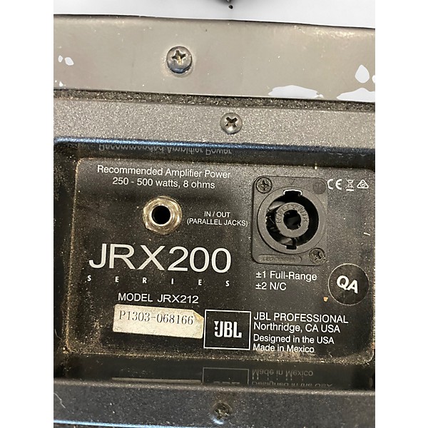 Used JBL Jrx200 Unpowered Speaker