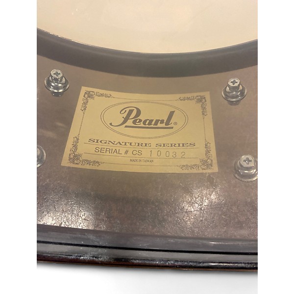 Used Pearl 14in Chad Smith Snare Black Drum