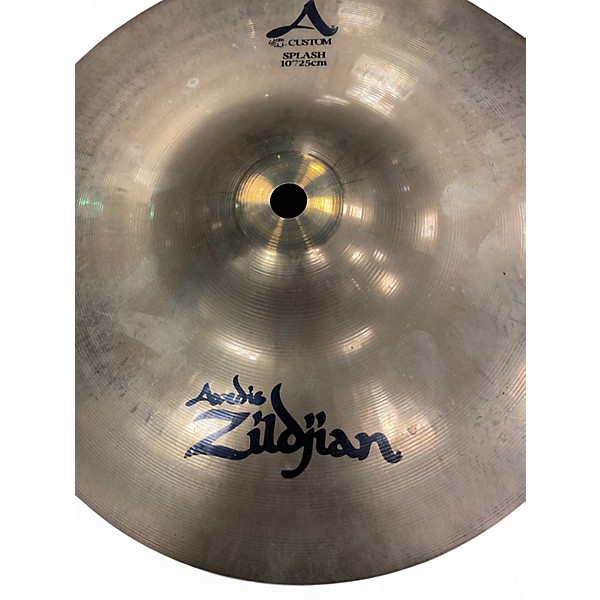 Used Zildjian 10in A Custom Cymbal