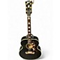Used Gibson ELVIS SJ200 Ebony Acoustic Electric Guitar