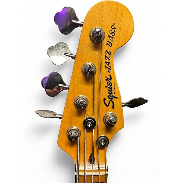 Used Squier Classic Vibe 1970s Jazz Bass Natural Electric Bass Guitar