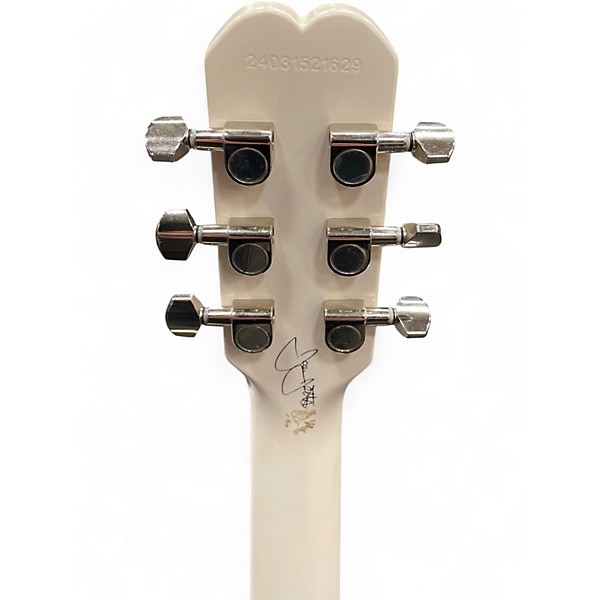 Used Epiphone Joan Jett White Solid Body Electric Guitar