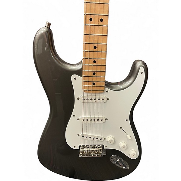 Used Fender Artist Series Eric Clapton Stratocaster Pewter Solid Body Electric Guitar