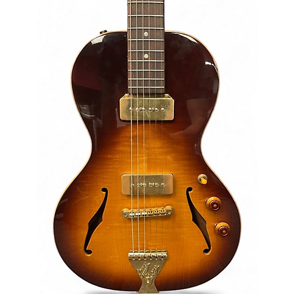 Used B&g Little Sister Crossroads 2 Color Sunburst Hollow Body Electric Guitar