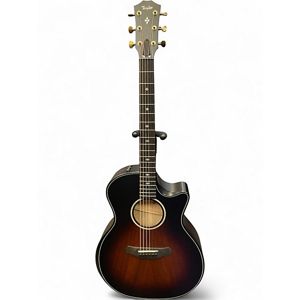 Used Taylor 324CE Builders Edition Natural Acoustic Electric Guitar