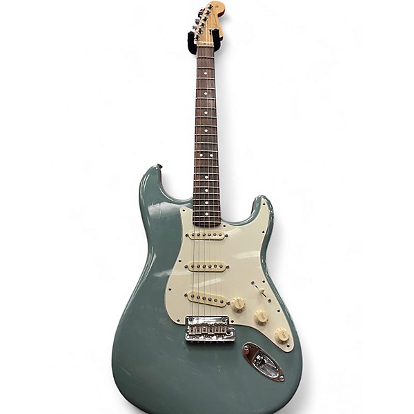 Used 2017 Fender American Professional Stratocaster SSS Gray Solid Body Electric Guitar