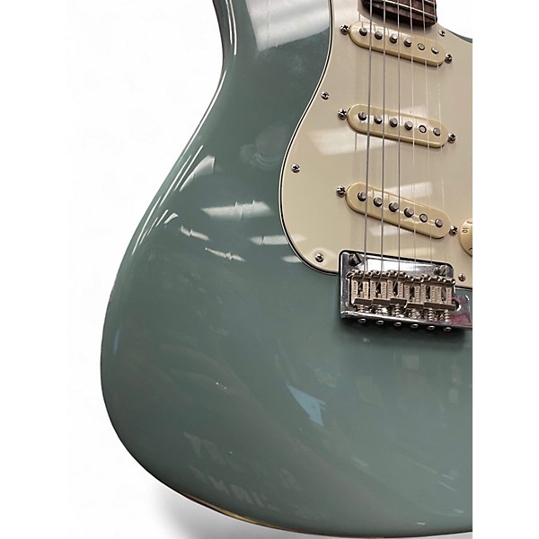 Used 2017 Fender American Professional Stratocaster SSS Gray Solid Body Electric Guitar