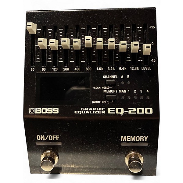Used BOSS EQ200 Graphic Equalizer Pedal