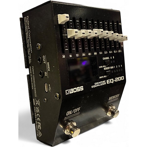 Used BOSS EQ200 Graphic Equalizer Pedal