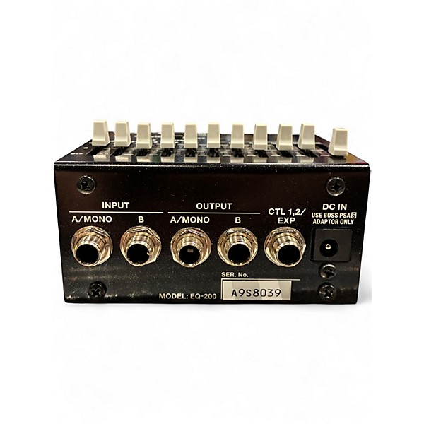 Used BOSS EQ200 Graphic Equalizer Pedal