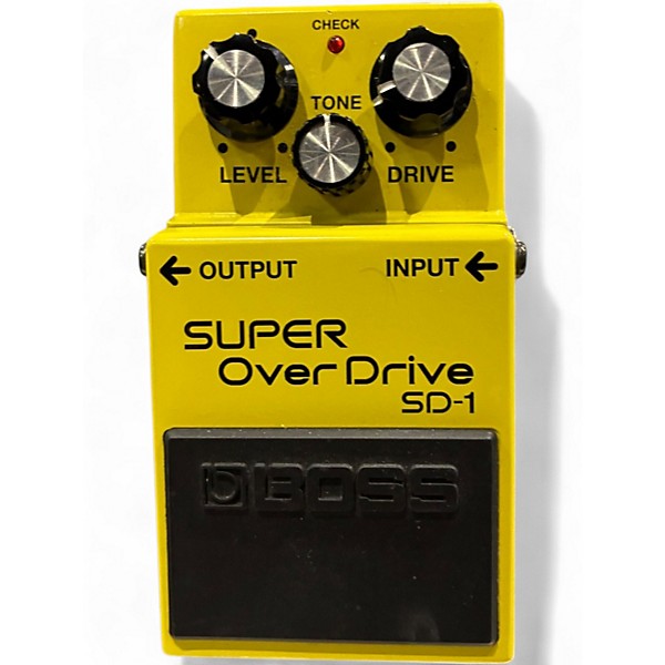 Used BOSS SD1 Super Overdrive Effect Pedal
