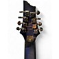 Used Schecter Guitar Research Hellraiser C8 Trans Black Solid Body Electric Guitar