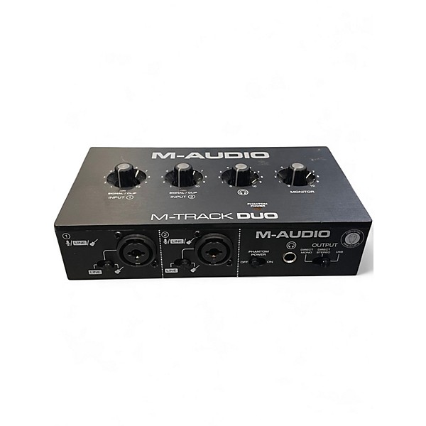 Used M-Audio M-Track Duo Audio Interface