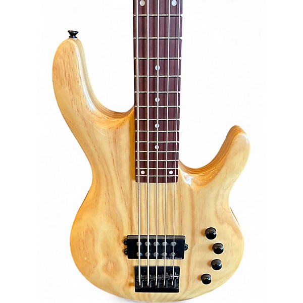 Used Iyv 5 STRING BASS Natural Electric Bass Guitar