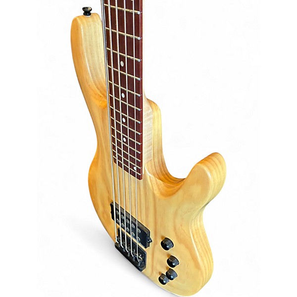 Used Iyv 5 STRING BASS Natural Electric Bass Guitar