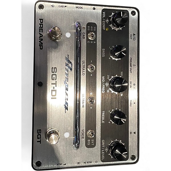 Used Ampeg SGT-DI Bass Effect Pedal
