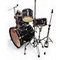 Used Pearl 5 Piece Road Show Black Drum Kit