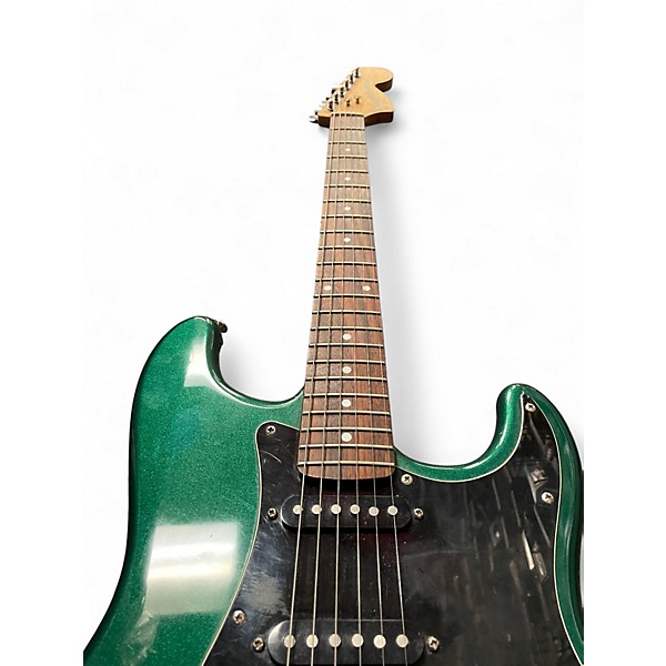 Used Squier Standard Stratocaster Emerald Green Solid Body Electric Guitar