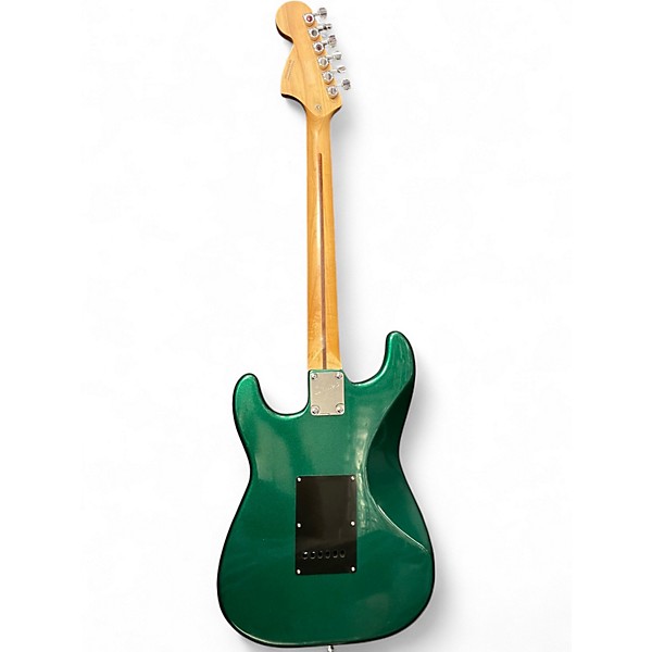 Used Squier Standard Stratocaster Emerald Green Solid Body Electric Guitar