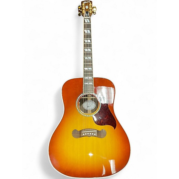 Used Gibson Songwriter Deluxe ROSEWOOD 2 Color Sunburst Acoustic Electric Guitar