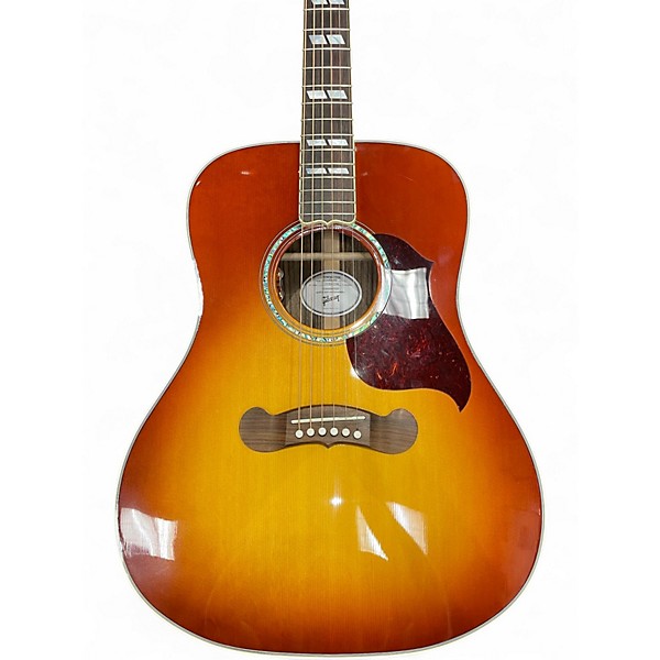 Used Gibson Songwriter Deluxe ROSEWOOD 2 Color Sunburst Acoustic Electric Guitar