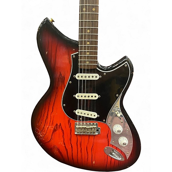 Used Novo Serus S Dark Cherry Burst Solid Body Electric Guitar