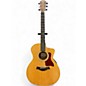 Used Taylor 214CE Deluxe Natural Acoustic Electric Guitar thumbnail