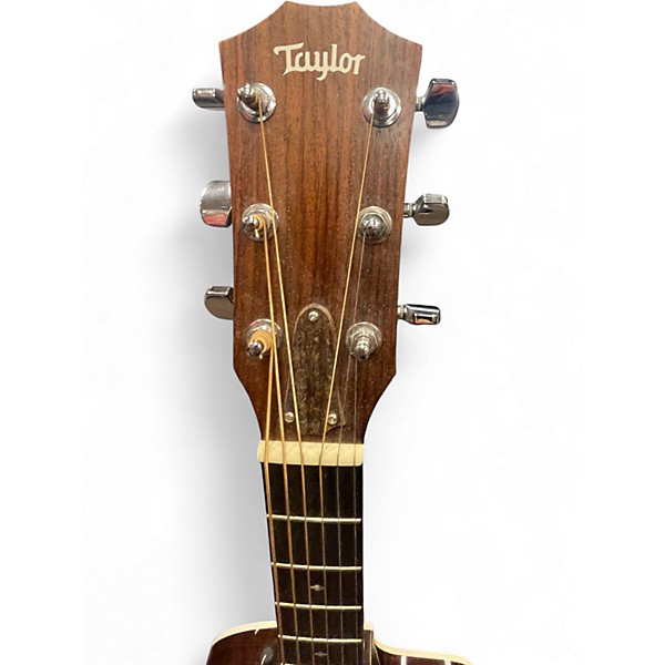 Used Taylor 214CE Deluxe Natural Acoustic Electric Guitar