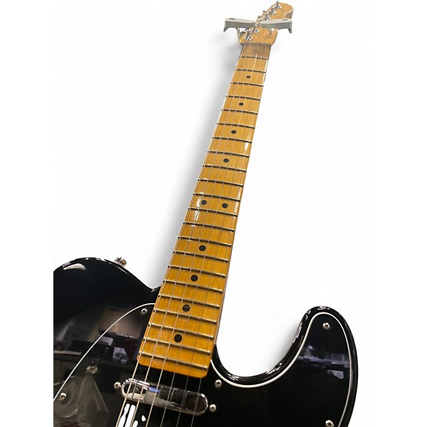 Used 2021 Fender American Professional II Telecaster Black Solid Body Electric Guitar