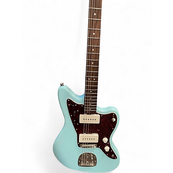 Used Squier Classic Vibe 60s Jazzmaster Daphne Blue Solid Body Electric Guitar