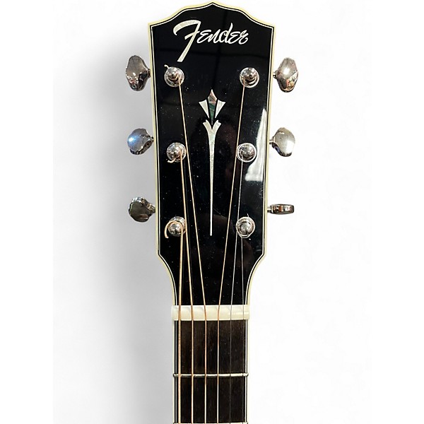 Used Fender PD220E DREAD NAT Natural Acoustic Electric Guitar