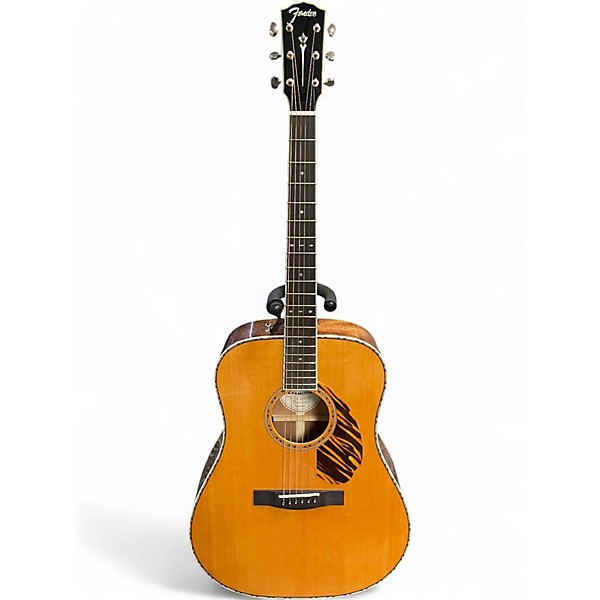 Used Fender PD220E DREAD NAT Natural Acoustic Electric Guitar