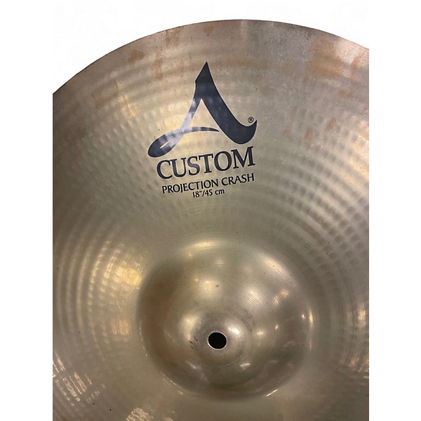 Used Zildjian 18in A Custom Projection Crash Cymbal