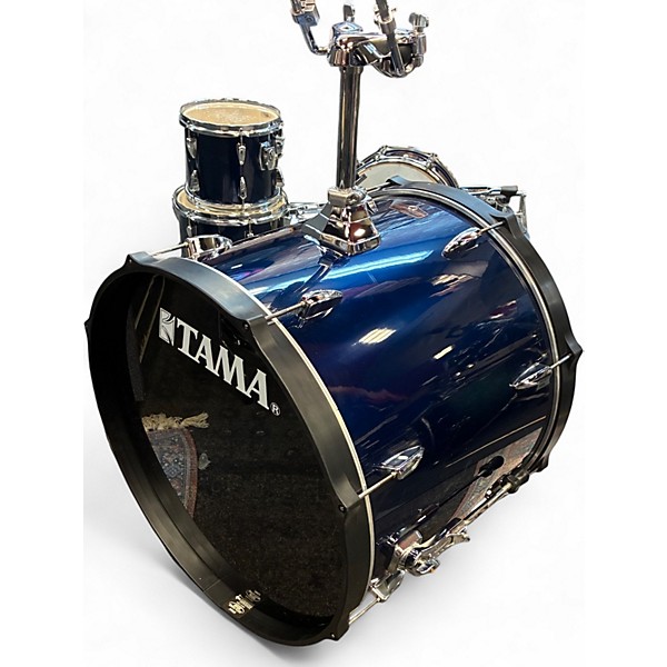 Used TAMA 5 Piece Imperialstar Blue Drum Kit
