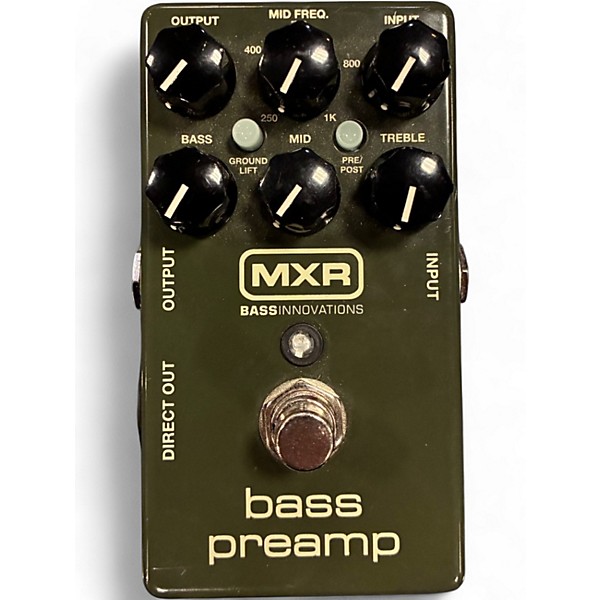 Used MXR Bass Preamp Effect Pedal