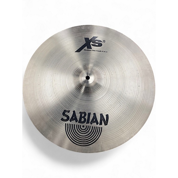 Used SABIAN 18in XS20 Medium Thin Crash Cymbal 38 | Guitar Center