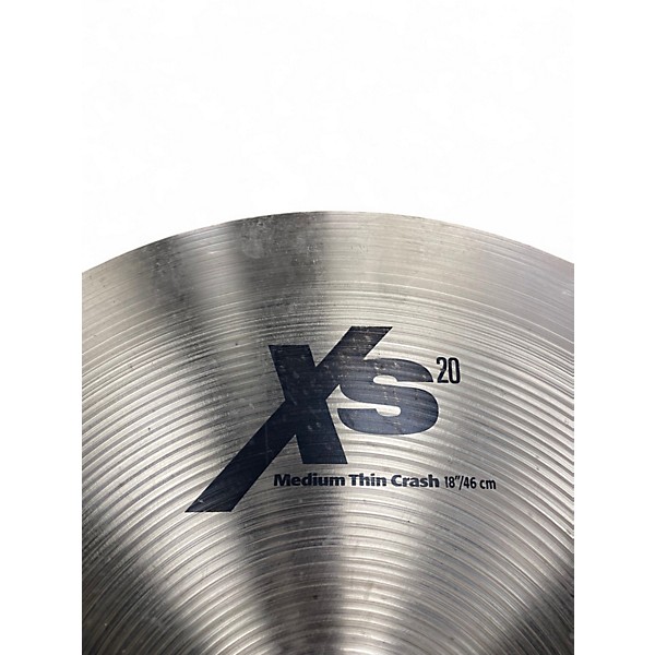 Used SABIAN 18in XS20 Medium Thin Crash Cymbal