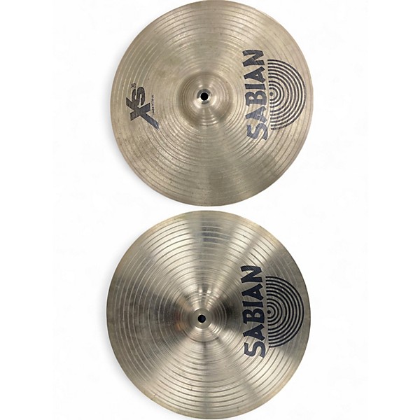Used SABIAN 14in XS20 Hi Hat Pair Cymbal